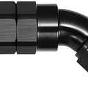 EVIL ENERGY 12AN 45 Degree One Piece Full Flow Hose End Fitting Swivel For CPE Braided Hose