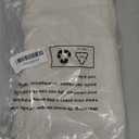 LAMIT Short Kitchen Linen Curtains 24 Inch Length for Small Windows, Cream Ivory Semi Sheer Light Filtering Panels Back Tab and Rod Pocket Cafe Drapes for Half Window, 2 Panels, 25 x 24 Inch