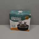 Dog Bowl, Stainless Steel Dog Food and Water Bowl with Non Slip Quiet Bottom, Easy to Clean, Dishwasher Safe, 64oz, Blue