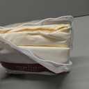 Mellanni Twin XL Sheets Set - 3 PC Iconic Collection Bedding - Hotel Luxury, Extra Soft, Cooling Bed Sheets - Wrinkle, Fade, Stain Resistant (Twin Extra Long, Golden Ivory)