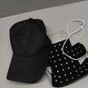 LLLT Laser Hair Growth Cap for Thinning Hair, 650nm Red Light Therapy Hair Regrowth Treatment, Full Scalp Coverage, Hands-Free & Rechargeable Hair Loss Solution for Men & Women, Black