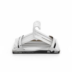 Plastic Hangers 30 pcs White