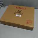 FrameWorks 11x14 Driftwood Wooden Shadow Box Frame  Soft Felt Back, Tempered Glass, and Included Elegant White Ball Push Pins (Natural)