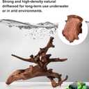 majoywoo Natural Coral Driftwood for Aquarium Decor Fish Tank Decorations, Assorted Driftwood Branch 6-10" 3 Pcs, Reptile Decor