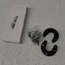 Closet Rods for Hanging Clothes, 17 to 53 Inch Closet Rod, Heavy Duty Adjustable Clothes Hanging Bar Rod Matte Black Closet Poles for Wardrobes, Closet, Bathroom, Windows,1.3 Inch Diameter