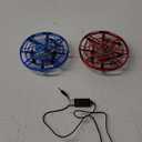 Force1 Scoot Duo Hand Operated Drone for Kids or Adults - 2pk Hands Free Motion Sensor Mini Drones, Easy Indoor Flying Ball Small UFO Toys for Boys and Girls (Red and Blue)