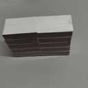 100PCS Blank Match Boxes, 2.25 x 1.42 x 0.59in Bulk Blank Matchboxes DIY White Storage Containers Holders with Double-Sided Striker for Guests Wedding Bridal Shower Baby Shower (No Matches Included)