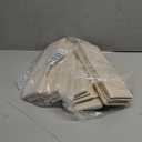 DIMJ Drawer Organizer Clothes, 12 Pack Dresser Organizer, Foldable Closet Organizers and Storage, Fabric Dresser Bins, Drawer Dividers for Nursery, Baby Clothes, Underwears, Sock (Beige)