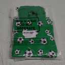 Sweetude 24 Pcs Sports Non Woven Gift Bags Snack Goodies Candy Treat Bags for Sport Party Decorations Party Supplies, 7.9 x 7.9 Inch(Soccer)