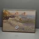 KISSFOX Vintage Framed Wall Art Decor Rustic Coastal Beach Pictures Wall Decor Ocean Aesthetic Canvas Art Prints Modern Farmhouse Paintings Artwork For Gallery Living Room Office Bedroom (16x24 in, Waves)