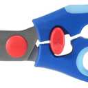 Remedic Spring-Loaded Easy-Cut Scissors – Arthritis-Friendly Soft Grip, Ultra Sharp Stainless Steel Blades,Effortless Cutting for Weak Hands – Ideal for Seniors, Cutting Food,Cardboard & Blister Packs