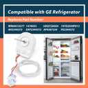 WR60X10277 Upgraded Refrigerator Evaporator Fan Motor Replacement for GE Fridge Freezer Evap Replace Parts 197D2039P013 UDQT26GE4 1478055 AP4367334 PS2344372 EAP2344372