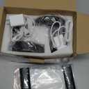 URSOLA Battery Operated Wall Lights Set of Two, LED Rechargeable Battery Wall Sconce with 9000mAh 3CCT and Dimmable Magnetic 360° Rotation Cordless Light for Bedroom (Black）