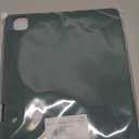 ZryXal New iPad Pro 12.9 Inch Case 2022/2021/2020(6th/5th/4th Gen) with Pencil Holder,Smart Case [Support Touch ID and Auto Wake/Sleep] with Auto 2nd Gen Pencil Charging (Midnight Green)