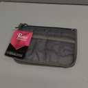 Periea Chelsy Purse Organizer Insert with Handles & 13 Pockets - 3 Sizes (Grey, Small)