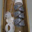 Hands-Free Baby Bottle - Anti-Colic Nursing System 7 oz Baby Bottle with Fast Flow Nipple/Teat 3m+ with Tube Straw Feeding System for Toddler 1 Year+ (1 Bottle - Elephant)