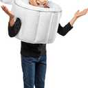 NECA Skibidi Toilet Blow Up Inflatable Costume for Kids, for Fun and Unique Themed Party and Halloween, One Size