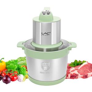 24 Cup Large Capacity Food Processors,Meat Grinder Veggie Chopper with Stainless Steel Bowl,3 Speeds,4 Bi-Level Bladesand Spatula for Baby Food,Meat,Onion,Vegetables,Fruits 24 Cup Large Capacity Food Processors,Meat Grinder Veggie Chopper with Stainless Steel Bowl,3 Speeds,4 Bi-Level Bladesand Spatula for Baby Food,Meat,Onion,Vegetables,Fruits