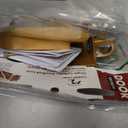 Prime-Line U 9970 Deadlock  Jimmy-Resistant Design Prohibits Forced Entry by Spreading of Door Frames  Single Cylinder Diecast Metal Lock With a Brass Finish and Angle Strike (Single Pack)