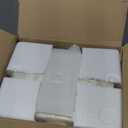 AKOZLIN 5-Tier Jewelry Box Leather Jewelry Storage Organizer with 4 Drawers Lockable for Women Girls Ring Necklace Earring Bracelet Watches Holder with Mirror White (Regular-5 Layer)