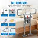 Bed Rails for Elderly Adults Safety with Motion Light & Storage Pouch - Bed Assist Rails for Seniors, Surgery Patients & Handicap, Fit King Queen Full Twin Bed