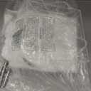 chiphy Floor Lamp, Dimmable 64" Tall Standing Lamp, 3 Levels Adjustable Brightness 12Wx2 LED Bulbs, Column Floor Light White Fabric Shade, Home Decor for Living Room, Bedroom, Kids Room (Dimmable/foot switch)