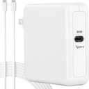 MacBook USB C Charger for MacBook Air/MacBook Pro/Mac Charger USB C Laptop Chargers, 96W Mac Book Pro Charge Block, USBC Computer Power Adapter, Included Type C Cable