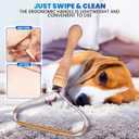 2 x 2-Pack Pet Hair Removal Tool - Lint Remover, Carpet Scraper & Shaver for Clothes and Carpets - Dog & Cat Hair Remover with Carpet Rake for Car,Rugs,Couch,Furniture - Fur Cleaner Tool