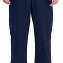 Cherokee Scrub Pants for Men Cargo Nursing Bottom with Zip Fly, 7 Pockets, Elastic Waist & 2-Way Stretch Fabric 4243, 2XL