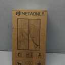 Screen Door Mesh with Magnet Mosquito Screen Doors Magnetic Black Fits Door Size up to 34" x 82",Actual Screen Size 36" x 83", Keep Bugs Out Frame Hook & Loop, Hands Free, Pet & Kid Friendly