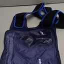 KingPavonini XXL Knee Ice Pack Wrap Around Entire Knee After Surgery, Large Reusable Gel Ice Pack for Injuries, Pain Relief, Swelling, Sports Injuries, 1 Pack (Blue)