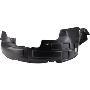 TRQ Front Right Inner Fender Liner Black Passenger Side Compatible with 2011-2013 Kia Sorento KI1249141