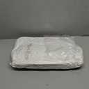 ACCURATEX Hybrid Pillow for Sleeping, Adjustable Shredded Memory Foam Pillow Core with Fluffy Down Alternative Fill Removable Cotton Cover,for Side,Back,Stomach Sleepers,Standard Size (Standard(Pack of 1), White)