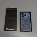 CANSHN Magnetic Compatible with iPhone 17 Pro Case, Upgraded [Full Camera Protection] [Compatible with Magsafe] [Translucent Matte] Shockproof Protective Phone Cover 6.3 Inch - Light Blue