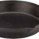 Mercer Culinary Pre-Seasoned Cast Iron Skillet, 10.25-Inch (Black)