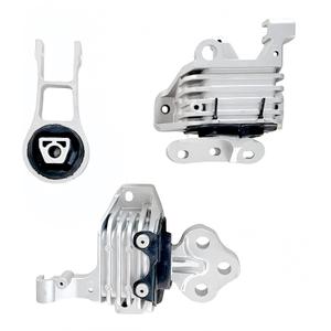 3 Pcs Engine Motor Mount Kit Compatible with Cherokee 2014-2019 2.4L & Chrysler 200 2015-2017 2.4L, Replacement for 3378 3380 3308, Steel & Aluminum, Chassis Mount