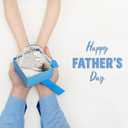 Maitys Dad Gifts from Daughter Son Kids Acrylic Heart Sign Birthday Gifts for Dad from Daughter Engraved Heart Acrylic Keepsake Paperweight for Daddy Papa