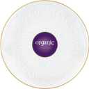 Organic Hammered Clear Gold Rim 9" Plates, Case of 120 (12 packs x 10)
