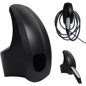 Yonge & Finch Charging Cable Holder Organizer with Dock for Tesla Model 3/Y/X/S, Car Wall Mount Connector Cord Holder for Tesla Accessories(Black)