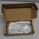 KNOBWELL 6 Pack Black Stainless Steel Kitchen Cabinet Door Handles Euro Style Kitchen Drawer Pulls - Hole Centers 2-1/2 inch(64mm)