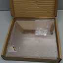 Basketball Display Case, Thickened UV Protection Clear Acrylic Lid Basketball Holder, Wooden Basketball Base Stand for Autographed Ball