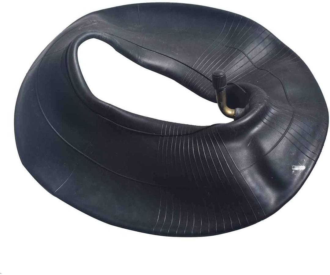 4.10 3.50-4" Inner Tube Tire with TR87 Bent Metal Valve Stem for 410/350-4 Wheel Hand Trucks, Dollies, Wheelbarrows, Lawn Mowers, Trailers and More Parts