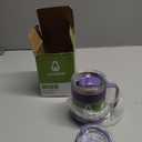 12oz Insulated Coffee Mug with Lid  Includes Two Lids, Stainless Steel Coffee Travel Mug with Handle, Double Wall Vacuum Insulated Camping Mug for Home, Office & Outdoor, Dark Purple