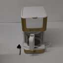 Westbend Timeless 12 Cup Programmable Iced and Hot Coffee Maker (White Gold)