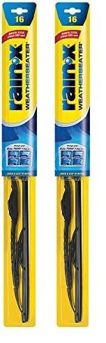 Rain-X RX30216 WeatherBeater Wiper Blades, 16" , 26" Windshield Wipers (Pack Of 2), Automotive Replacement Windshield Wiper Blades That Meet Or Exceed OEM Quality And Durability Standards
