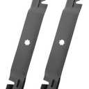 GX22151 Gator Mulching Mower Blades Compatible with John Deere 42'' Cut Deck, GY20850 Replacement Blades Fit for John Dee re 102 125 135 D100 D105 D130 Lawn Tractor, Replace AM141033 AM137328, 2 Pack