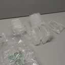 LIDSCURA 12PCS 4.3x2.7x1 Inch Clear Acrylic Boxes with Lids - Mini Rectangle Transparent Plastic Storage Boxes for Jewelry, Coins, Treats, Wedding Party Favors & Display