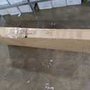 Gruwans Queen Size Bed Frame with Upholstered Wingback Headboard, Easy Assemnly Platform Bed, Wooden Slat Support No Box Spring Needed, Dark Gray