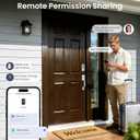 Veise VE027 Built-in Wi-Fi Smart Lock, Fingerprint Keyless Entry Front Door Lock, App Remote & Voice Control, No Hub Needed, Touchscreen Keypad Deadbolt, IP65 Waterproof, BHMA Grade 3, Satin Nickel