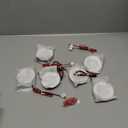 RV Puck Light, RV Recessed Ceiling Light, 12V RV Lights Interior, Ultra-Thin RV Light Fixtures, High Brightness Camper Interior Light for RV Motorhome Boat (Warm White, 6Pack White)